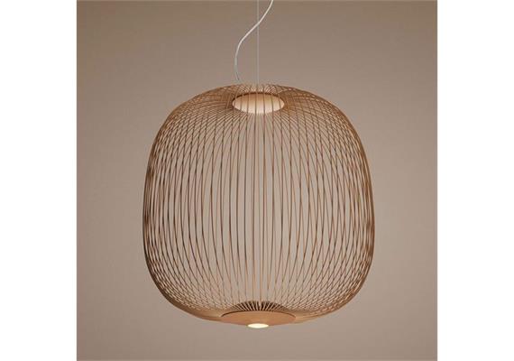 Pendelleuchte Spokes 2 / 30W DALI kupfer  230V 2700K 3316Lm D=52cm H=52.5 IP20