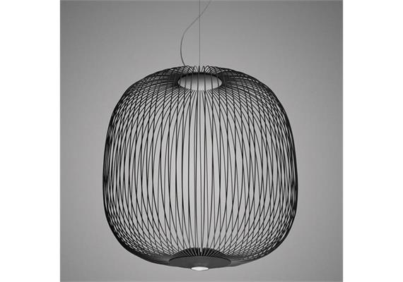Pendelleuchte Spokes 2 Midi 30W schwarz  230V 2700K 3316Lm D=45cm H=45cm/ IP20