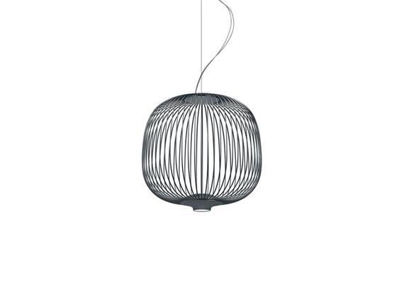 Pendelleuchte Spokes 2 piccola 19W grafite  230V 2700K 2237Lm D=34cm H=35cm IP20