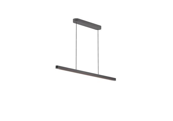 Pendelleuchte TEAM Color Tune 76W black  230V /10'700Lm L=137cm B=4,8 IP20