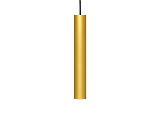 Pendelleuchte Tube 60 pro Led 9.2W gold  240V/863lm CRI90 2700K D=60 H=400 / IP20
