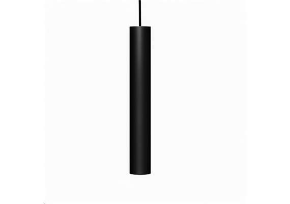 Pendelleuchte Tube 60 pro Led 9.2W schwarz  240V/863lm CRI90 2700K D=60 H=400 / IP20