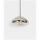 Pendelleuchte Void Medium 9W metall poliert  240V 3000K 800Lm D=30cm H=15.5cm IP20