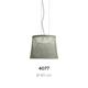 Pendelleuchte Wind 4077 / 25W Sand  240V/2700K 700mA D=60cm H=48 /IP65