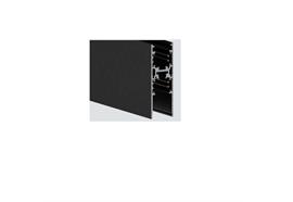 Pendelstromschiene Magneto 06 /48V L=3m schwarz  DC 48V/ H=78 B=26.2mm IP20