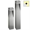 Pollerleuchte Gothic 180 Led 3x9W H=700 alufarbig  230V/3000*K 3x9W CREE Led / IP66