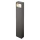 Pollerleuchte Polar 14W 2700°K silbergrau  230V / H=400 B=125 T=70 CRI80 IP54