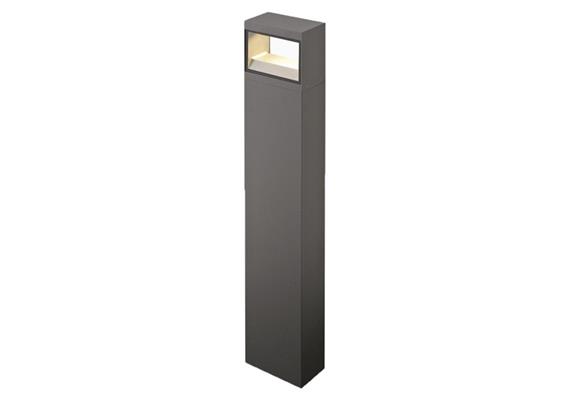 Pollerleuchte Polar 14W 2700°K silbergrau  230V / H=400 B=125 T=70 CRI80 IP54
