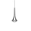 Rain Einzelpendel ohn.Bald. D=85mm Schwarz/Bronze  230V 9W 2700K 920lm D=85mm H=210 IP20