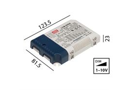 Schaltnetzgerät LCM-60 / 60W / 1-10V  180-240V / L=123.5 B=81.5 H=23