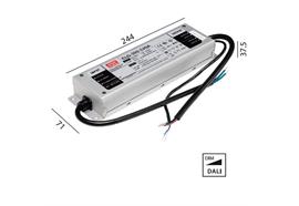 Schaltnetzteil 24V DC 200W DALI IP67  230V/24V DC / L=244 B=71 H=37.5