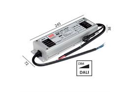 Schaltnetzteil 24V DC 240W DALI IP67  230V/24V DC / L=244 B=71 H=37.5