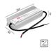 Schaltnetzteil 24V DC 320W IP67 kabel  230V/24V DC / L=250 B=90 H=45