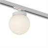 Schienenleuchte 3Ph. Orb 9.7W Opal weiss matt  230V/2700K 1280Lm CR90 D=139 H=182 IP20