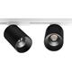 Schienenstrahler 1.Ph. Tube HV 8W schwarz  230V/2700K 680lm CR90 38° D=60H=90 IP20
