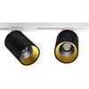 Schienenstrahler 1.Ph. Tube HV 8W schwarz-gold  230V/3000K 760lm CR90 38° D=60 H=90 IP20