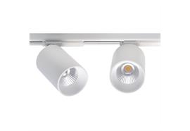 Schienenstrahler 1.Ph. Tube HV 8W schwarzmatt  230V/3000K 760lm CR90 38° D=60H=90 IP20