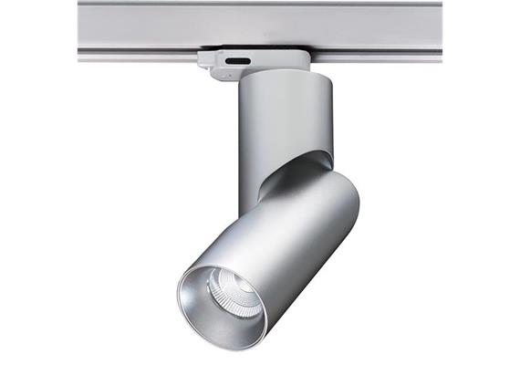 Schienenstrahler 3.Ph.Tube 60 13W DTW silber  230V/2000K-3000K CR90 48° D=60 H=135