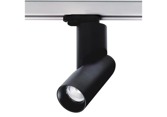 Schienenstrahler 3.Ph.Tube Twist 9W DTW schwarz-gold  230V/2000K-3000K CR90 48° D=65 H=200