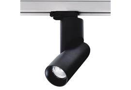 Schienenstrahler 3.Ph.Tube Twist 9W DTW schwarz-gold  230V/2000K-3000K CR90 48° D=65 H=200