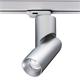 Schienenstrahler 3.Ph.Tube Twist 9W DTW silber  230V/2000K-3000K CR90 48° D=65 H=200