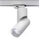 Schienenstrahler 3.Ph.Tube Twist 9W DTW weiss matt  230V/2000K-3000K CR90 48° D=65 H=200