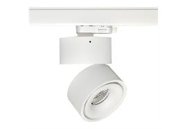 Schienenstrahler 3Ph.Turn out LED 1x9.3W 230V/500mA DC / D=100 H=103 IP20