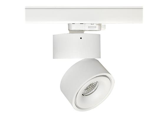 Schienenstrahler 3Ph.Turn out LED 1x9.3W 3000°K weiss  230V/500mA DC / D=100 H=103 IP20