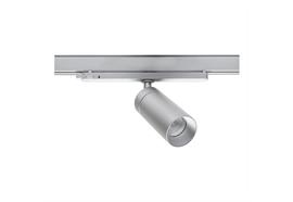 Schienenstrahler Tube 60 pro 18W silberfarbig  230V/3000K 1887lm CR90 D=60 H=137