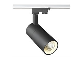 Schienenstrahler Tube LED 9W 2700°K schwarz matt  230V/350mA 956Lm CRI 90 D=60 H=160 IP20
