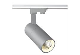 Schienenstrahler Tube LED 9W 3000°K silbergrau  230V/350mA 1003Lm CRI 90 D=60 H=160 IP20