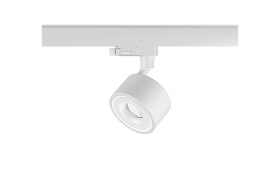 Schienenstrahler Turn mini 8.7W weiss matt  230V/ 2700K 1155Lm CR90 46° D=84 H=48/ IP20
