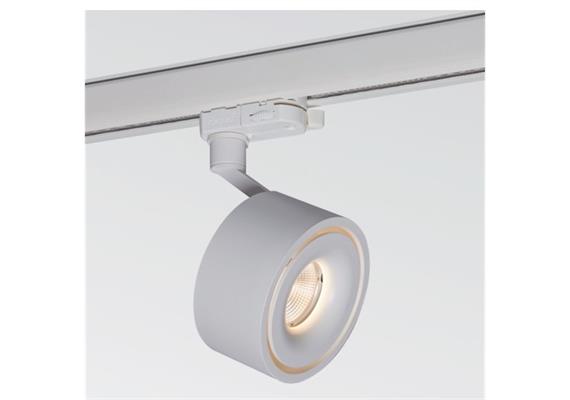 Schienenstrahler Turn mini 8.7W weiss matt  230V/ 2700K 1155Lm CR90 46° D=84 H=48/ IP20
