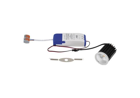 SET MR16 LED Modul&Konverter 12.4W 40° 2700°K  240V D=50 H=71.5 DC 450mA 1180lm CRI90 IP20