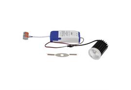 SET MR16 LED Modul&Konverter 12.4W 60° 2700°K  240V D=50H=71.5 DC 450mA 1180lm CRI:90 IP20