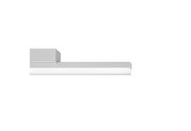 SpinaLed Anbauleuchte 16W 3000K Chromglanz Opal mit Punktraster  230V 2350lm IP20