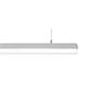 SpinaLed Pendelleuchte 18W mit Kunstglas Opal  230V/ LED/3000K / 2000lm / IP20