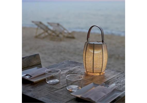 Steh-Akkuleuchte Tanit M 29R Marrón Chocolate  5Vdc1.5W 2700K D=155 H=290mm IP20