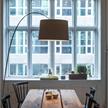 Steh- BogenleuchteTwiggy Led 28W schwarz matt  240V/ 2700K 3840lm Schirm D=46cm H=29/ IP20 | Bild 5
