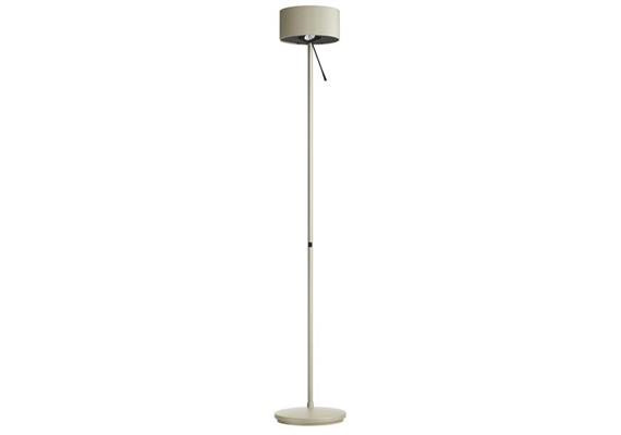 Steh-Leseleuchte Diogenes-10 LED 45W Goldgrau  240V 2700K 5256lm H=1766 B Kopf=258mm