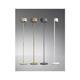 Steh-Leseleuchte Diogenes-10 LED 45W Reinweiss  240V 2700K 5256lm H=1766 B Kopf=258mm