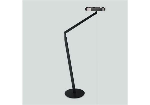 Steh-Leseleuchte Gioia lettura Air dark chrome  230V 24W 1550lm H=120-166cm /IP20