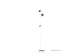 Steh-Leseleuchte IRIO S 62W bronze eloxiert  240V/2700K 6990Lm H=1875mm IP20