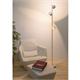 Steh-Leseleuchte IRIO S 62W bronze eloxiert  240V/2700K 6990Lm H=1875mm IP20