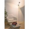 Steh-Leseleuchte IRIO S 62W bronze eloxiert  240V/2700K 6990Lm H=1875mm IP20