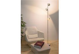 Steh-Leseleuchte IRIO S 62W bronze eloxiert  240V/2700K 6990Lm H=1875mm IP20