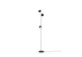 Steh-Leseleuchte IRIO S 62W schwarz  240V/2700K 6990Lm H=1875mm IP20