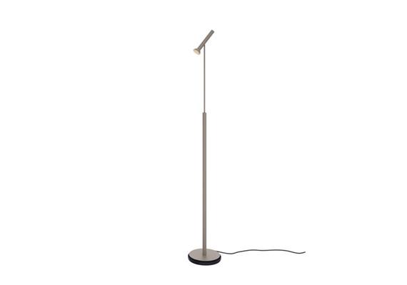 Steh-Leseleuchte Topoled S 10W LED bronze elox.  230V/ Höhenverstellbar / 2700°K/ 760lm