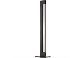 Stehleuchte ARA LED+LED MK3 anthrazit /poliert  240V/ 24W+40W