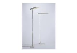 Stehleuchte Eco Lit 2x55W alu eloxiert  230V/EVG GS=alu/chrom H=1430-2000mm